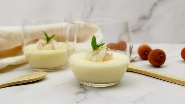 Lychee Panna Cotta EvieKookt