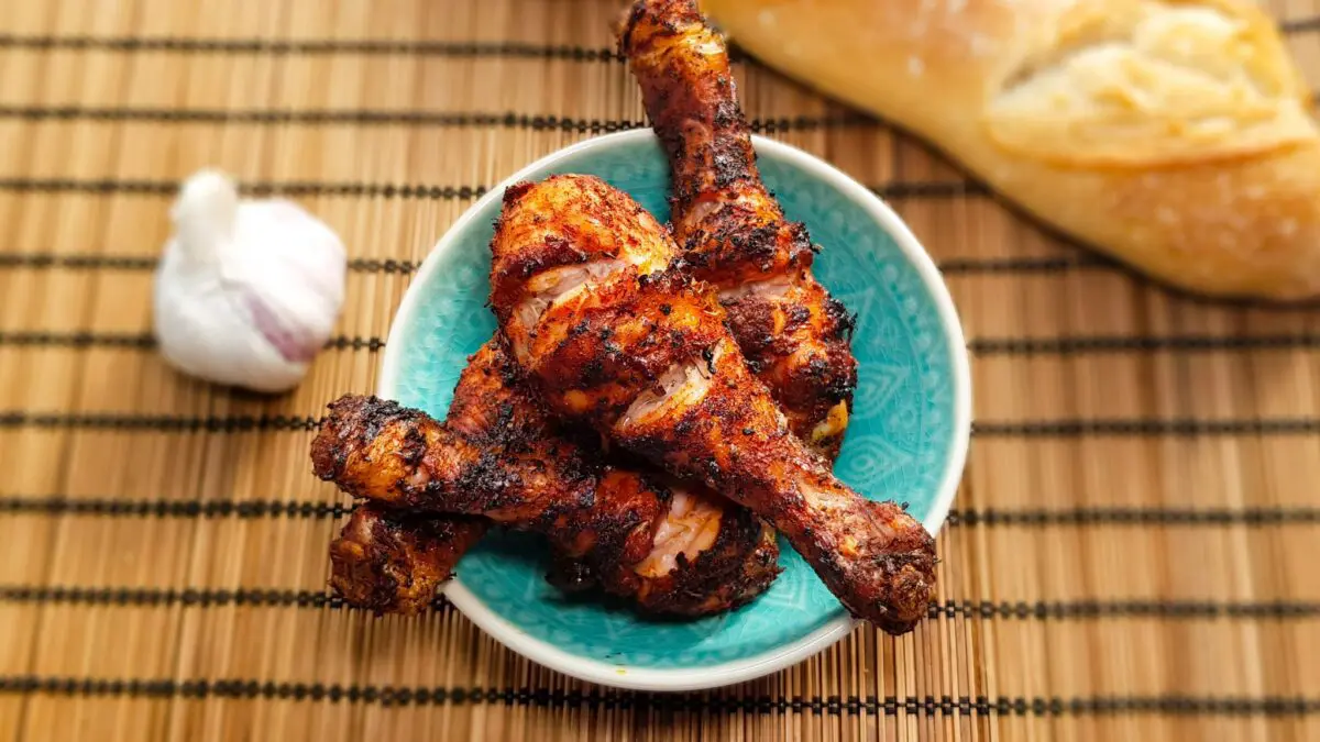 Cajunkip van de barbecue