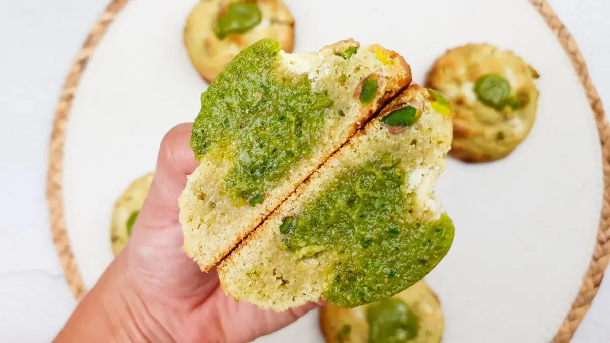 Gevulde pistache cookies