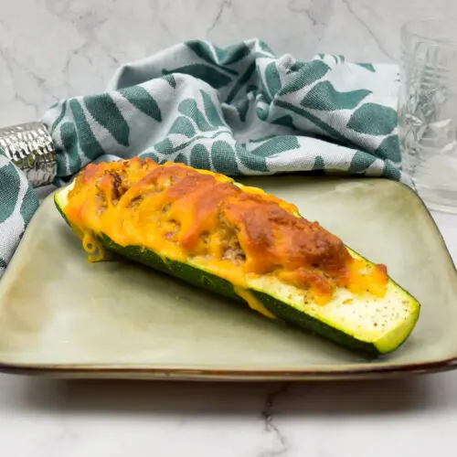 Tuna melt courgettes
