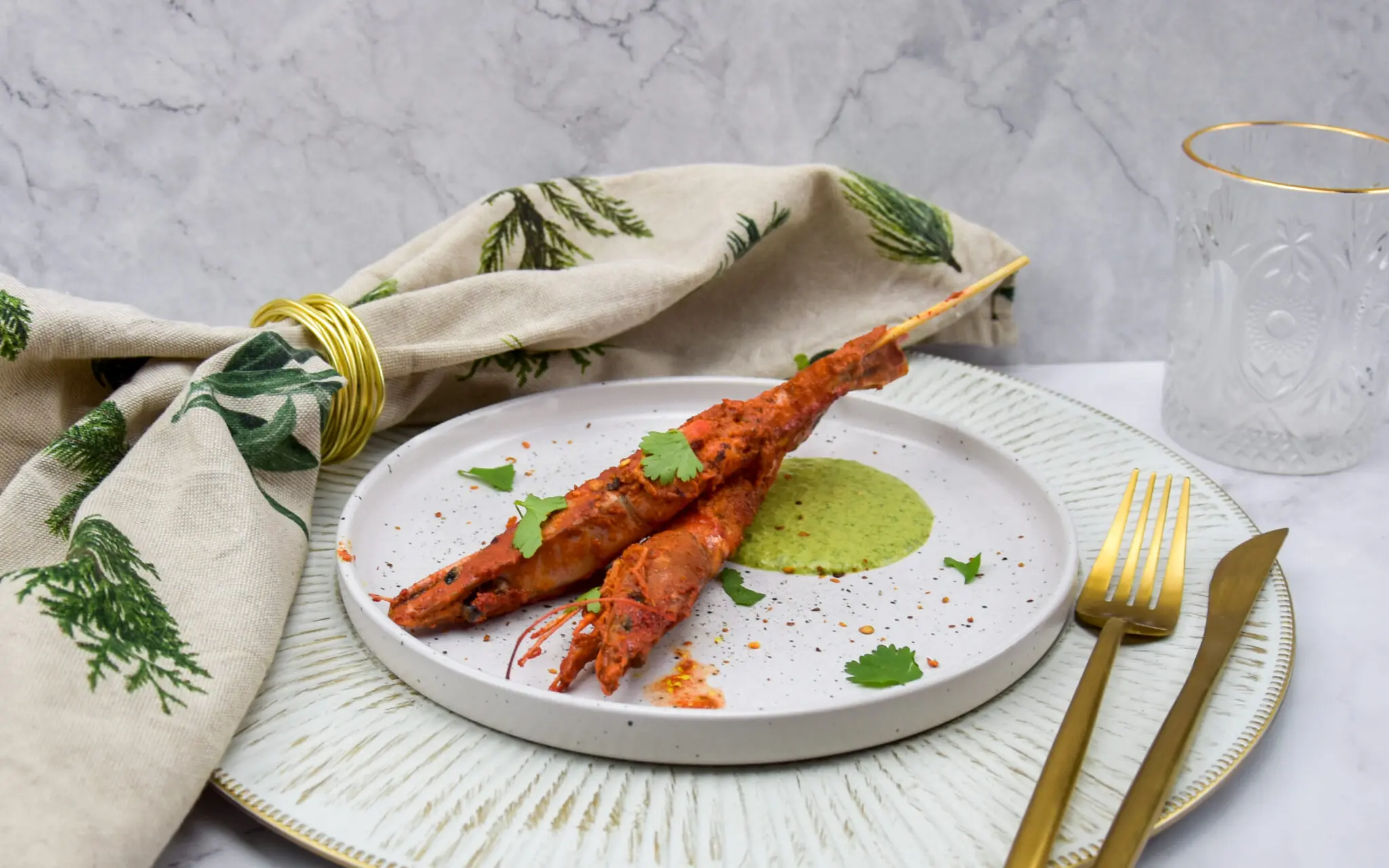 Tandoori gamba's