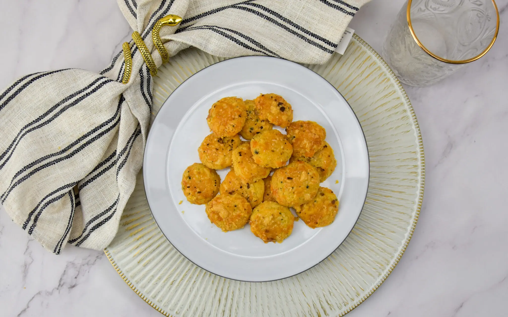 Brosse kaaskoekjes met truffel