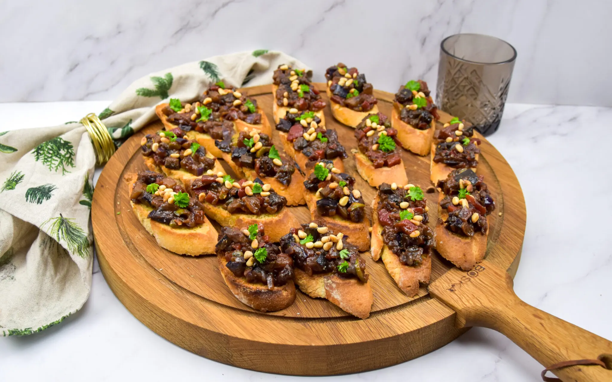 Caponata bruschetta