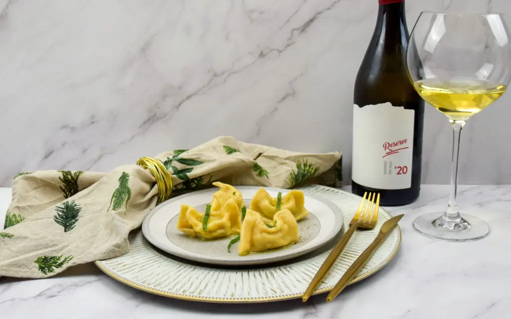 Sloveense pasta met aardappel, guanciale en feta: Idrijski Zlikrofi