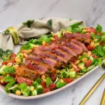 Thaise salade met ribeye steak