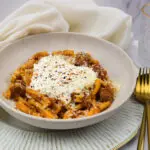 'Nduja pasta met salsiccia en burrata