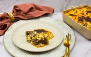 Stoofvlees in bechamelsaus