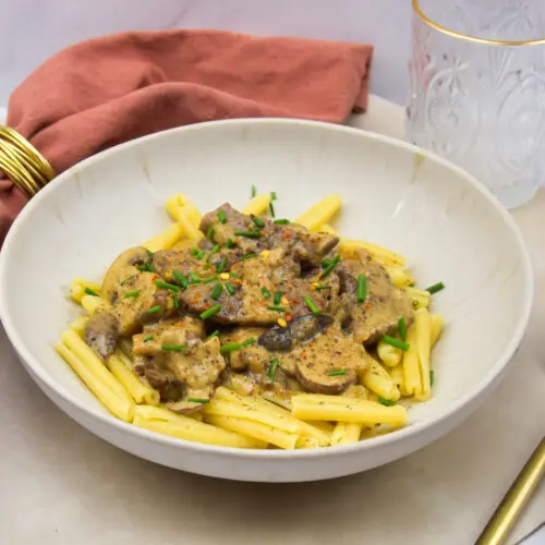 Beef Stroganoff