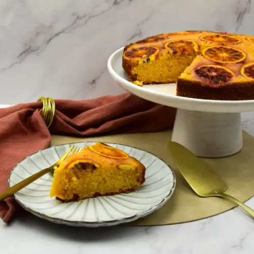 Aperol cake met bloedsinaasappels