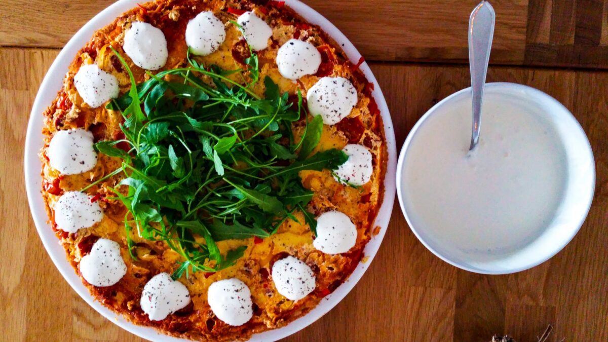 Hartige omelet met chorizo