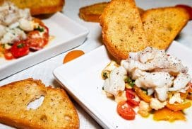 Italiaanse ceviche met limoncello