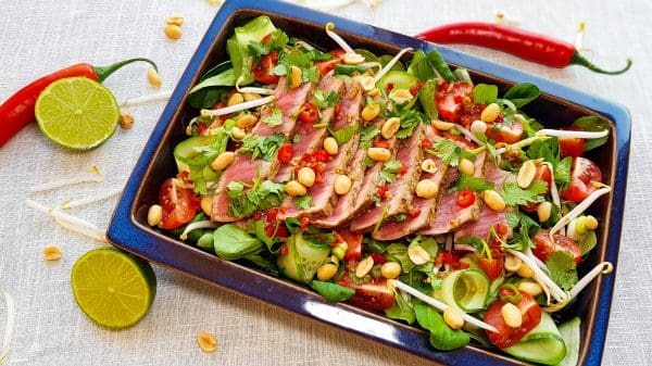Thaise rosbief salade Thaise rosbief salade