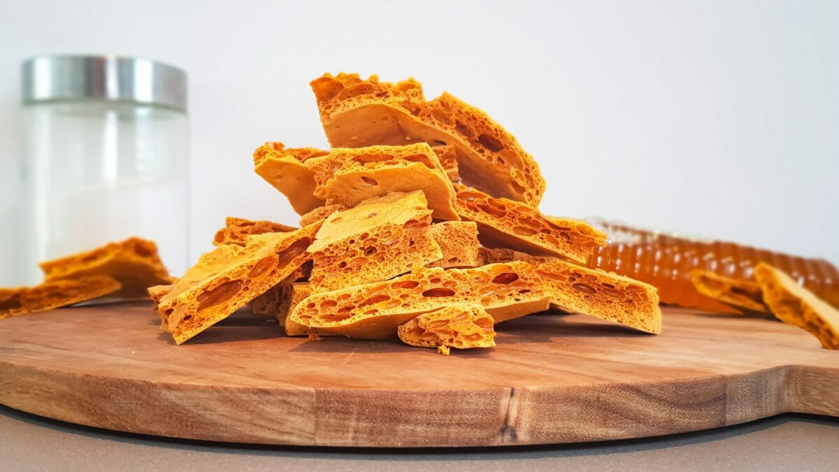 Zelfgemaakte honeycomb