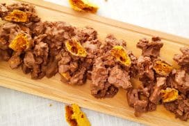 Honeycomb chocolade bites