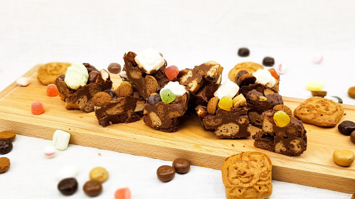 Sinterklaas rocky road met strooigoed