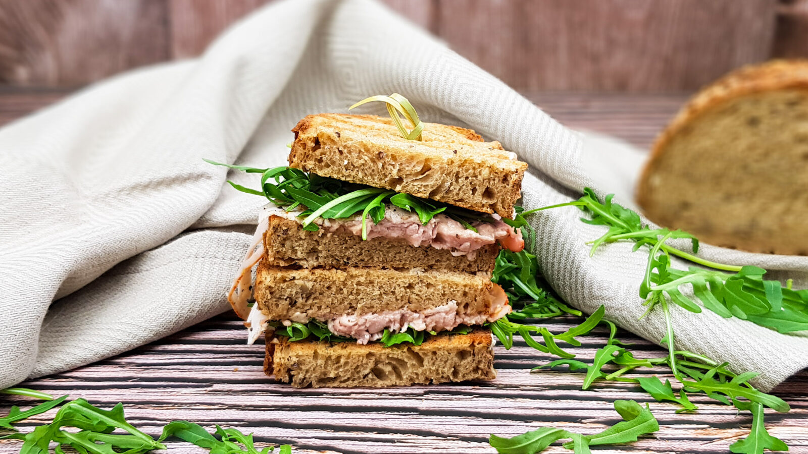 Vitello tonnato sandwich