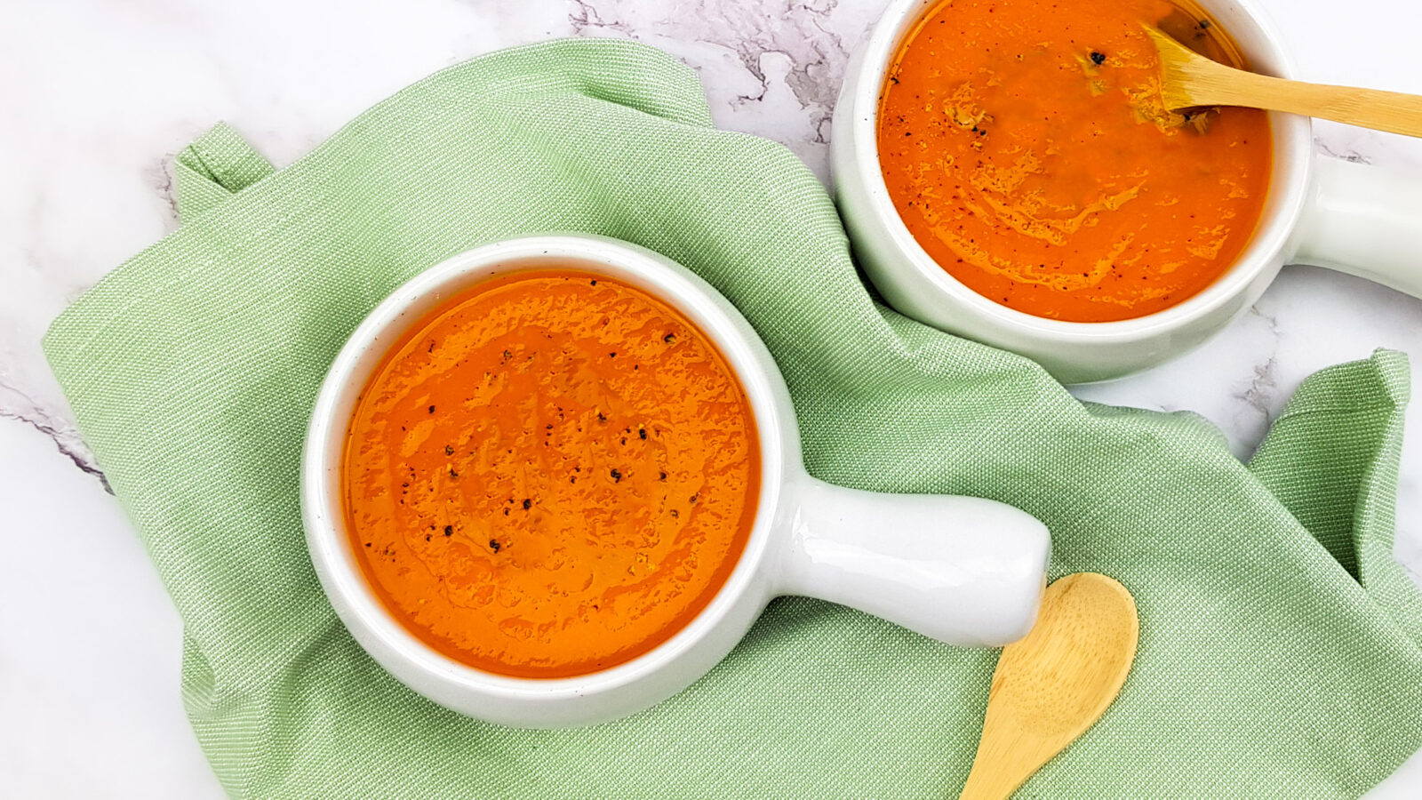 Wortelsoep met gember en sinaasappel