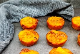 Mini Spaanse aardappeltortilla's met chorizo