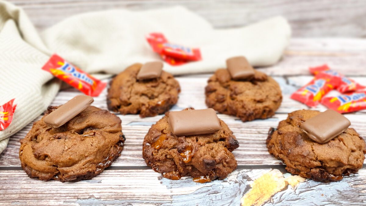 Daim chocolate chip cookies