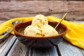 Mango passievrucht ijs