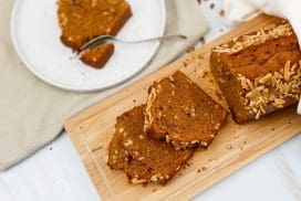 Speculaas cake met amandelen