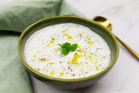 Zelfgemaakte tzatziki