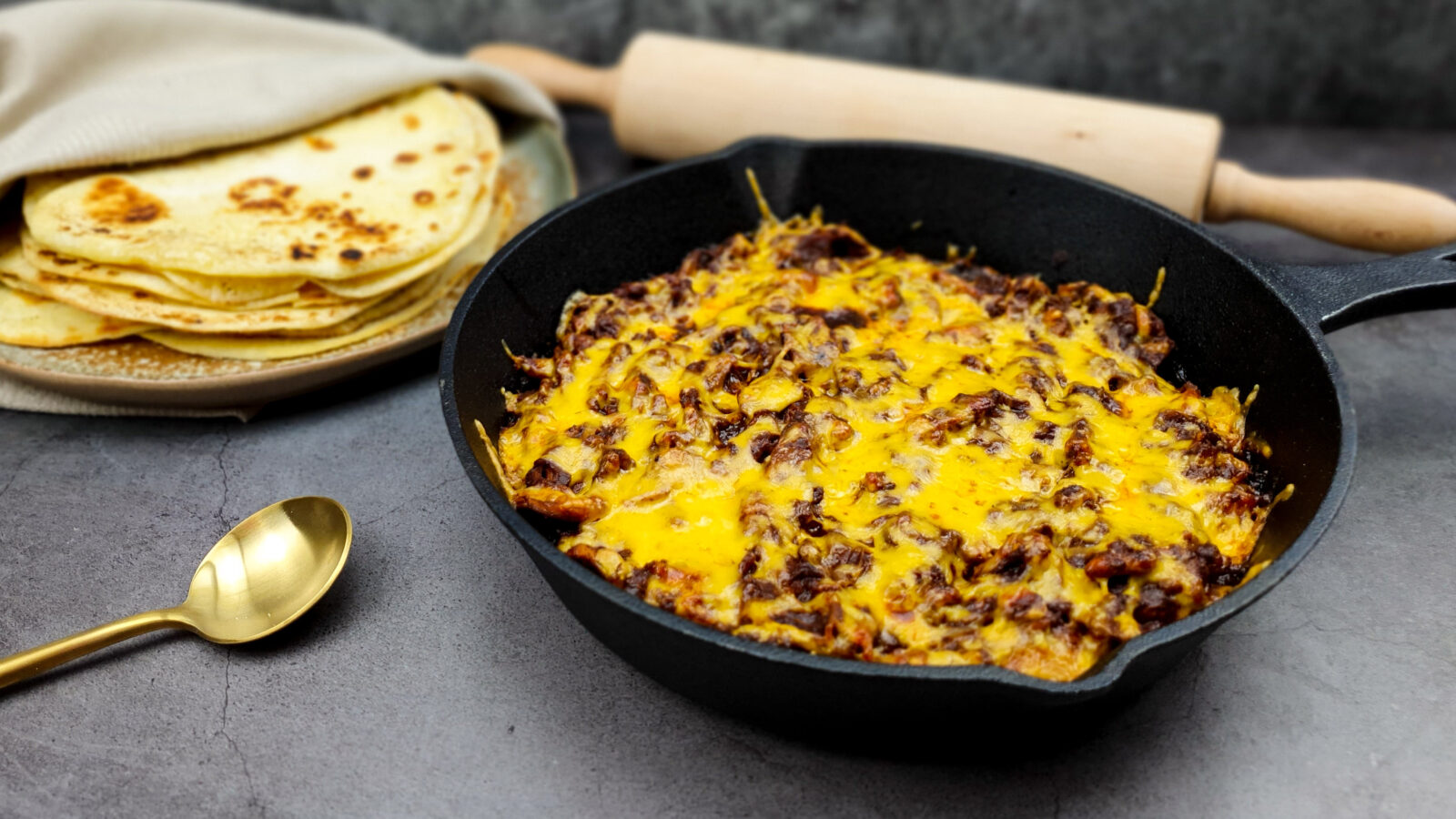 Mexicaanse pulled chicken