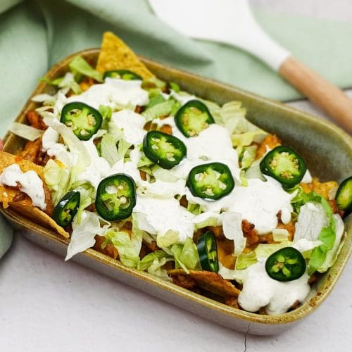 Mexicaanse nacho kapsalon