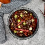 Black pepper beef stew