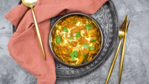 Indiase curry met oesterzwam
