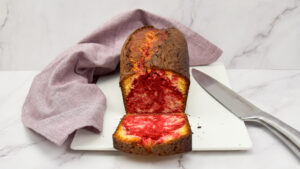 Red velvet marmercake