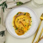 Reuze ravioli met truffel en een eidooiertje