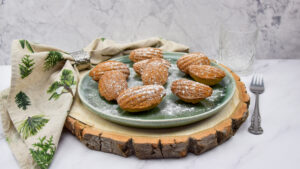 Pistache madeleines