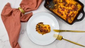 Lasagne met Spaans stoofvlees