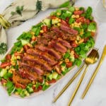 Thaise salade met ribeye steak