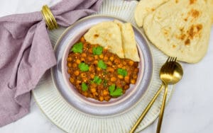 Chana Masala: Indiase vegetarische curry