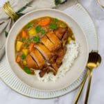 Japanse katsu curry met eend