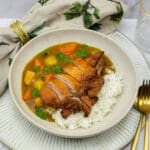 Japanse katsu curry met eend