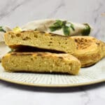 Portugees aardappel panbrood (Bolo de Caco)