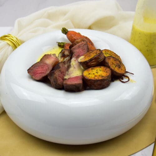 Cote de boeuf met beurre blanc