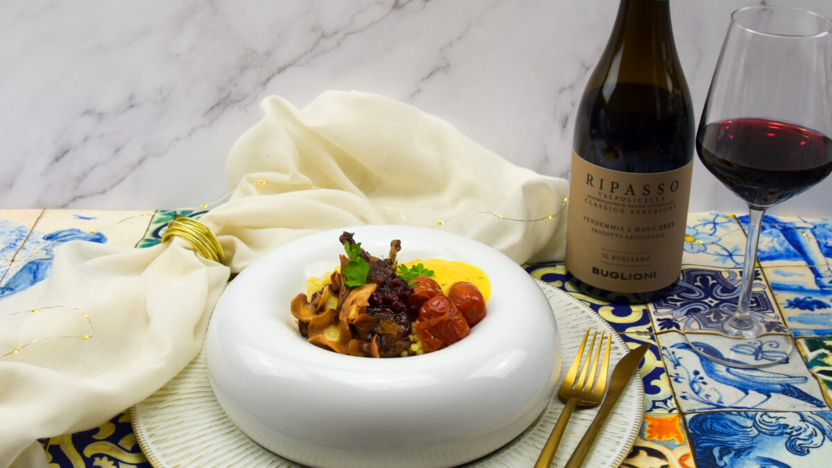 Kwartelboutjes met couscous en portsaus