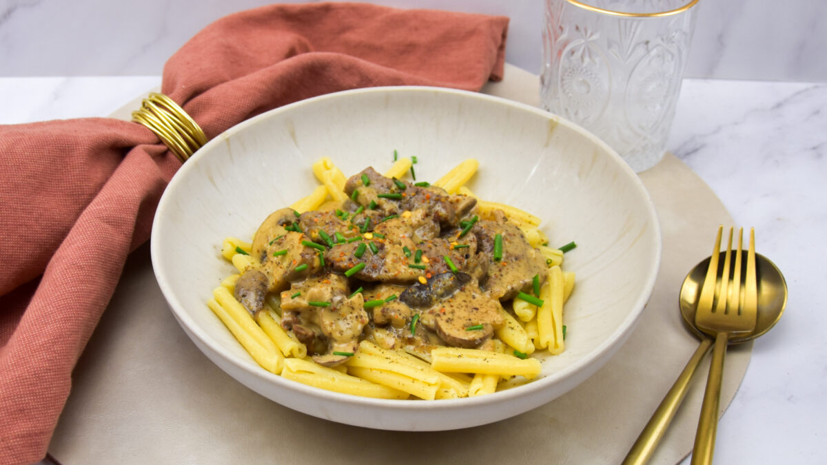 Beef Stroganoff