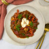 Snelle goulash van ribeye steak