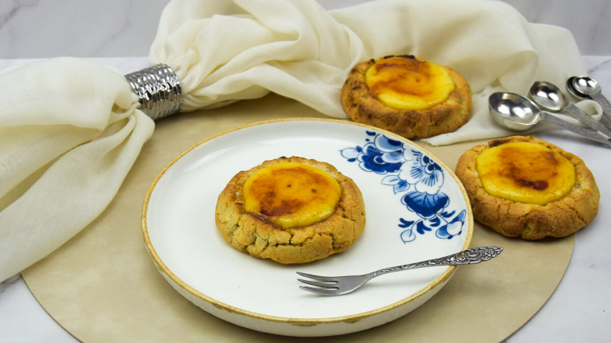 Crème brûlée koeken