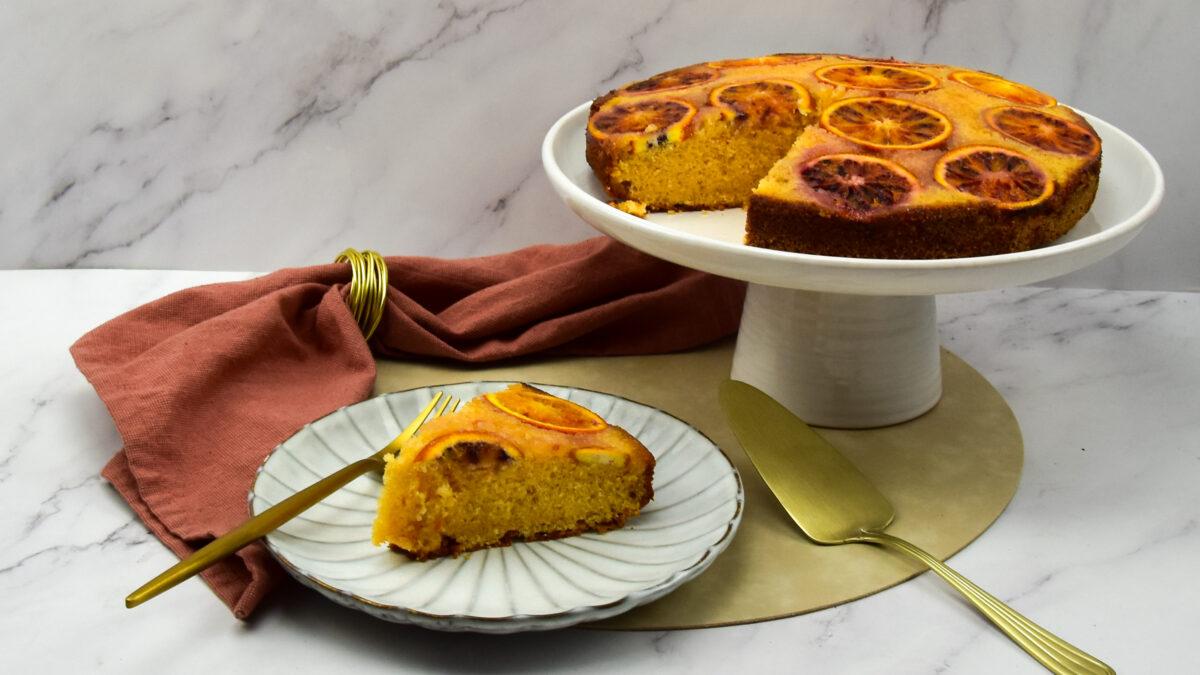 Aperol cake met bloedsinaasappels