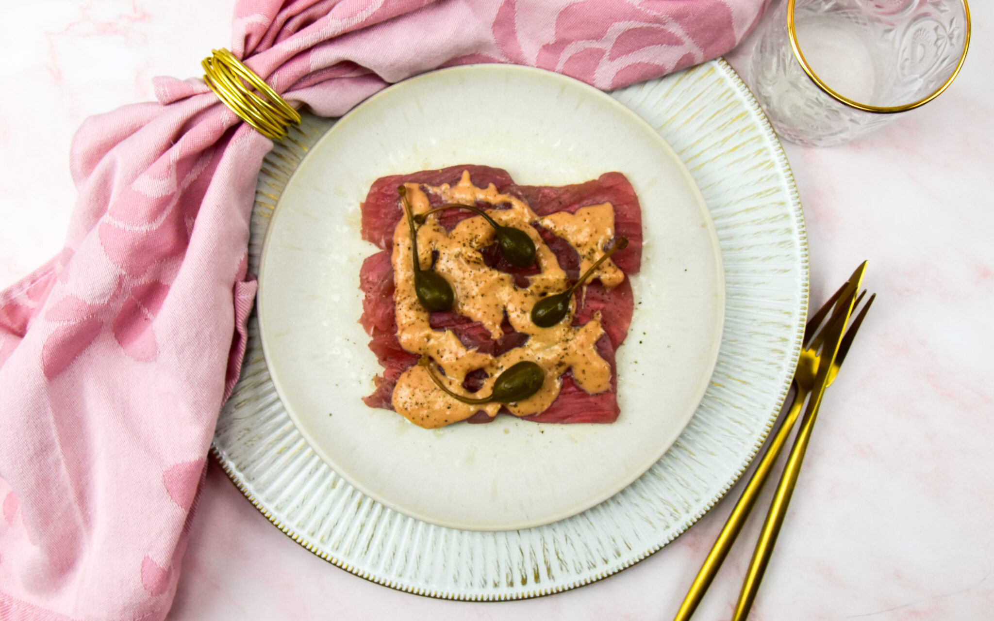 Vitello Tonnato, maar dan andersom! Tonnato Vitello
