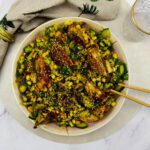 Cripsy gyoza salade