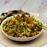 Cripsy gyoza salade