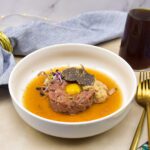 Gerookte ossenhaas tartaar met truffel