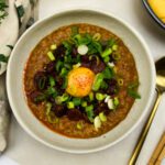 Congee met Chinese worstjes (Lap Cheong)
